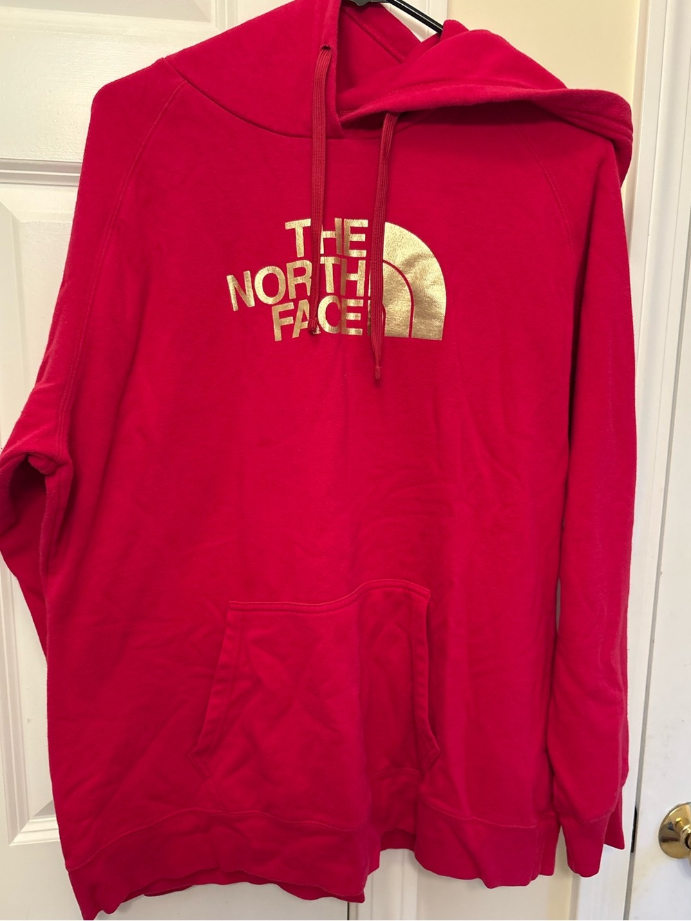 Women’s TNF Pink Hooded Sweatshirt